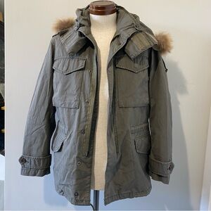 Journal Standard x Alpha Industries olive M65 military jacket, JP S = US XS
